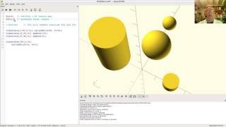 OpenSCAD Tutorial Part 5 Facet Size Quantity and Quality [upl. by Lean]