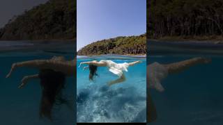 Water Photography portraits using the 12 inch dome port [upl. by Koppel]