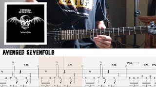 Avenged Sevenfold  Unholy Confessions Guitar Cover  TABS [upl. by Karlin]