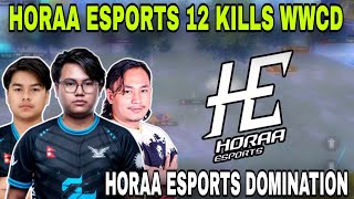 Horaa Esports 12 Kills Dominating WWCD 🥰  Horaa Esports Highlights  Clash with kvn cr7horaa [upl. by Gloria]