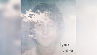 Imagine  John Lennon Lyric video [upl. by Nesbitt]