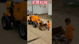 Household agricultural small loader Loader SmallLoader Forklift MadeinChina [upl. by Ishmul]