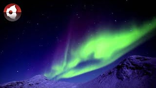 Magic Northern Lights in Spring  Visit Greenland [upl. by Eckmann567]