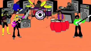 Wayman Tisdale Lets Ride The Fonkie Cartoon 480p [upl. by Wallraff]