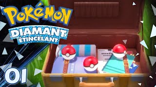 POKÉMON DIAMANT ÉTINCELANT 💎01  Ouisticram Tiplouf ou Tortipouss   Lets Play FR [upl. by Ytissahc]