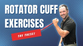 3 Rotator Cuff Exercises For A Strong Rotator Cuff [upl. by Nya]