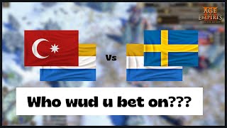 Age of Empires 3 Dutch  Sweden Vs Dutch  Otto  Jaeger  IronicV1rus Vs Blade  WayofWar  Aoe3DE [upl. by Balas]