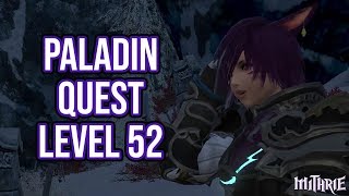 FFXIV 30 0667 Paladin Quest Level 52 [upl. by Butcher179]