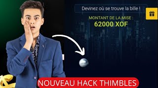 Comment réellement hacker le jeu thimbles 1xbet avec une boule sûr à 100 [upl. by Rozelle]