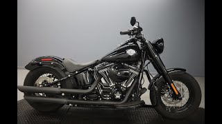 Used 2016 HarleyDavidson Softail Slim S FLSS In Vivid Black With A SE 110 Big Twin For Sale [upl. by Annia]