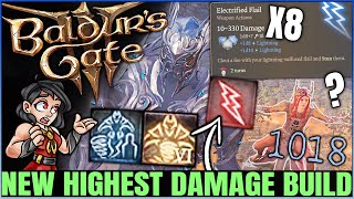 Baldurs Gate 3  NEW INFINITE ATTACKS DOUBLE ELEMENTAL  Best Druid Wizard Build Guide Multiclass [upl. by Kafka]