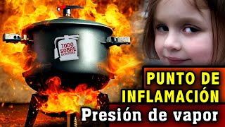 Qué es el punto de inflamación y la presión de vapor en los líquidos inflamables 🔥🛢️ [upl. by Ayek]