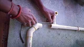 Plumbing work  CPVC piping  Plumbing work in house  Plumbing basics information  plumber work [upl. by Llerrad]