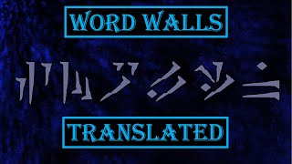 Translating EVERY Word Wall in Skyrim [upl. by Annamarie]