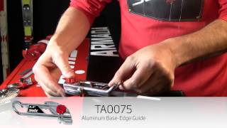 Swix How to Use The TA0075 Aluminum BaseEdge Guide [upl. by Diarmuid829]