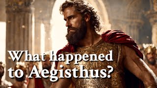 What happened to Aegisthus Greek Mythology Story [upl. by Einnig40]