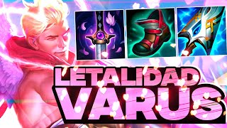 VARUS LETALIDAD  LEAGUE OF LEGENDS [upl. by Ehav]