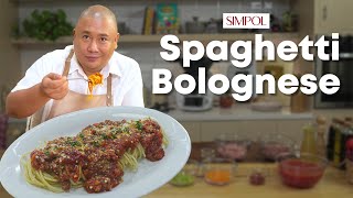 Meatsauce for Spaghetti and more Bolognese Recipe Chef Tatung [upl. by Lamond]