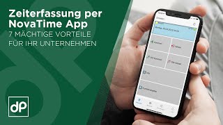 Einfache Zeiterfassung per NovaTime App  7 mächtige Vorteile für ihr Unternehmen [upl. by Denison]