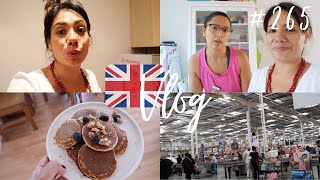 COMPRAS EN COSTCO DE LONDRES  MI NUEVA RECETA PANCAKES DE RICOTA SALUDABLES 😍 MEXICANA EN LONDRES [upl. by Cima]