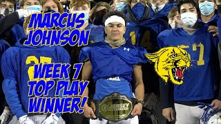 Cranford’s Marcus Johnson JSZ Week 7 Top Play Winner [upl. by Apthorp]