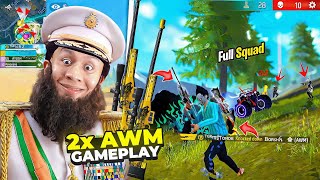 2x Awm Gameplay in Grandmaster Top 1 Lobby 😱 Tonde Gamer  Free Fire Max [upl. by Hazrit]