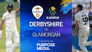 🔴LIVE  Derbyshire vs Glamorgan  County Championship  Day 1 [upl. by Iiette17]