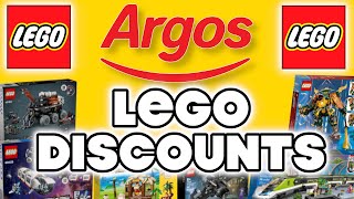 LEGO DISCOUNTS  ARGOS  6TH JULY 2024 [upl. by Winna]