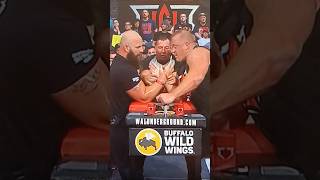 Michael Todd vs Jerry Cadorette 4th Round Armwrestling Fight 🥴💪🏻🤕 shorts sports [upl. by Joappa]