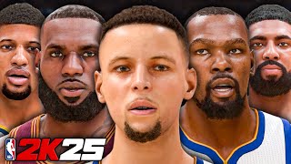 I Went Back to the Steph Curry Era on NBA 2K25 First Ever Gameplay [upl. by Dimond590]