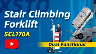 XSTO Stair Climbing Forklift SCL170A [upl. by Osmen926]