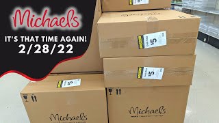 Michaels 5 Grab BagsMystery Boxes are Back Christmas Clearance End of February 2022  Box  1 [upl. by Claudy65]