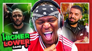 SIDEMEN HIGHER OR LOWER Spotify Streams [upl. by Mrots]