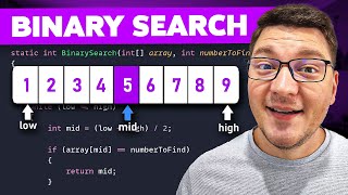 Binary Search Algorithm in C [upl. by Amaryllis440]