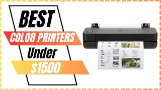 Top 5 Best Color Printers Under 1500 In 2024 [upl. by Iidnarb]