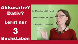 den Lehrer  dem Lehrer  Akkusativ und Dativ A2 [upl. by Nageet934]