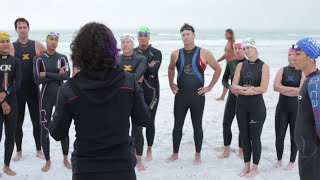 Open Water Racing Starts Great Triathlete Swimming Tips [upl. by Rusell]