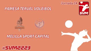 Jornada 14 Pamesa Teruel Voleibol VS Melilla Sport Capital [upl. by Nelsen]