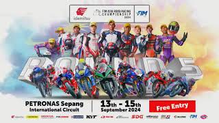 LIVE Idemitsu FIM Asia Road Racing Championship Round 5 Malaysia  Day 3 22 [upl. by Nasas940]