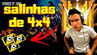 FREE FIRE AO VIVO 🔥NOVIDADES FREE FIRE 🔥SALINHAS DE 4X4🔥 TEAM LING [upl. by Giordano]