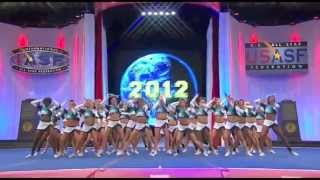 Cheer Extreme Senior Elite Worlds 2012 MultiCam [upl. by Eelyram929]