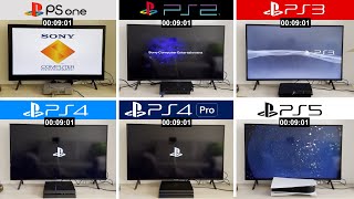 PS5 vs PS4 Pro vs PS4 vs PS3 vs PS2 vs PS1 [upl. by Safier868]