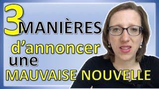 😟 3 manières dannoncer une mauvaise nouvelle en allemand [upl. by Akeenahs]