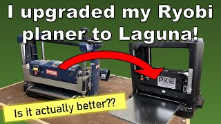 Laguna PX12 Benchtop Thickness Planer Review How can it be worse than a Ryobi [upl. by Placidia659]