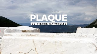 Plaque en pierre naturelle  Marbre  Granit [upl. by Enamrahs]