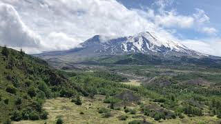 Mount St Helens WA Hummocks and Boundary trail 72 mile hike [upl. by Ativahs]