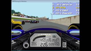 CART Racing IndyCar Racing 2  Michigan 100  1996 Car Set [upl. by Kaleena]