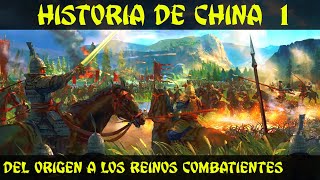 Historia de CHINA 1 Antigüedad  Xia Sheng Zhou y Reinos Combatientes Documental Historia [upl. by Winchell]