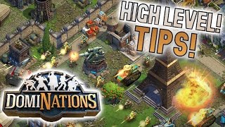 DomiNations  quotBEST GLOBAL AGE BASEquot High Level MAXED Attack Strategy Beginner Guide and Tips [upl. by Oly536]