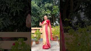 Uma Ashe Notun Saje❤️🌻 dance durgapuja durgapujasong umaasenotunsaje [upl. by Derfliw99]